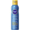 NIVEA Crème solaire Spray Corps Spf 50 Résistant a l'Eau Protect et Dry Touch Sun 200ml
