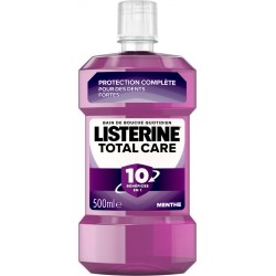 LISTERINE Bain de Bouche Total Care 10en1 Menthe 500ml