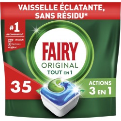 FAIRY Tablette Lave-Vaisselle All One Regular 35 capsules