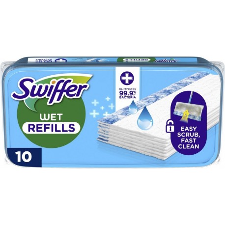 SWIFFER Lingettes Poussières Balai Parfum Citron 10 lingettes