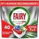 FAIRY Tablette lave-Vaisselle Platinum Plus Tout en 1 Filtre Nettoyé + Anti-Terne 40 tablettes