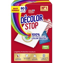 DECOLOR STOP Lingettes Protection Couleurs 80 pièces