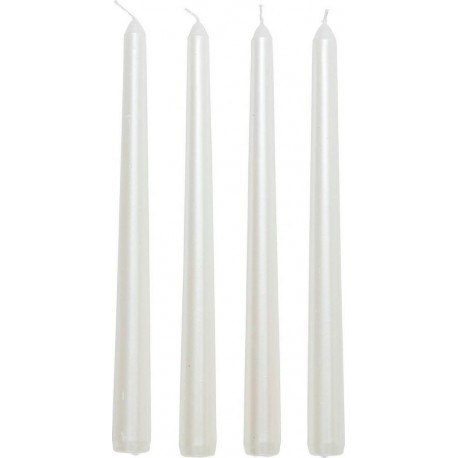 Feeric Bge Btn X4 Satin Blanc 192g Lights & Christmas
