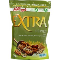 Kellogg's Kellogg’s Extra Pépites 4 Noix 500g (lot de 3)