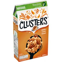 Nestlé Clusters Granola Caramel 400g (lot de 4)