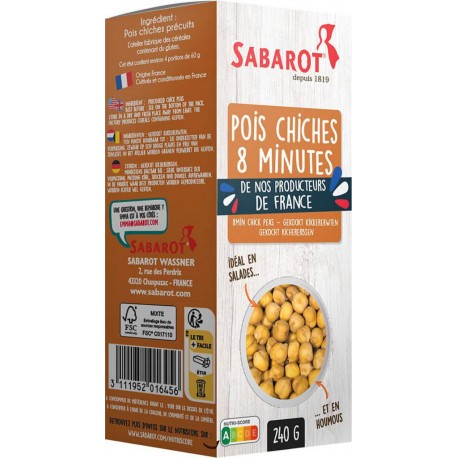 SABAROT SAB.POIS CHICHES PREC.X10 240g