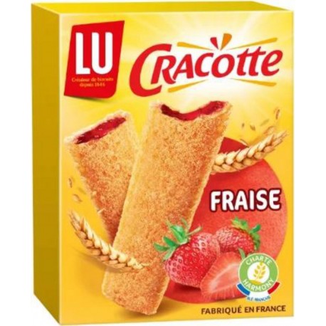 LU Cracotte Fraise 200g (lot de 6)