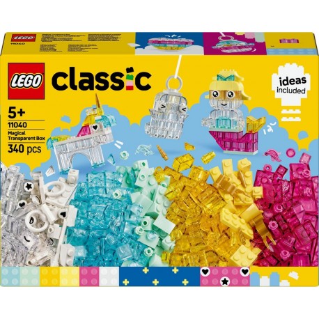 LEGO 11040 Ninjago La boîte de briques transparentes magiques