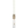 PARIS PRIX Bougie D'anniversaire musicale 12cm Blanc