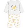 DISNEY Pyjama bébé gris chiné 18 mois Simba