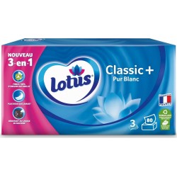 LOTUS CLASSIC+ x80 PUR BLANC
