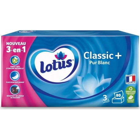 LOTUS CLASSIC+ x80 PUR BLANC