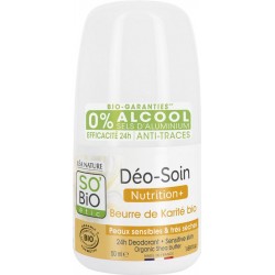 So Bio Etic Déodorant bille bio Peaux sensibles et sèches -50ml