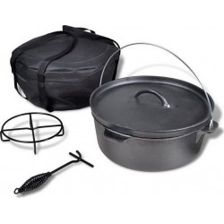 VIDAXL Cocotte Noir