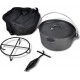VIDAXL Cocotte Noir