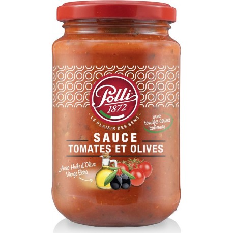 POLLI Sauce Tomates et Olives 350g