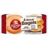 La Fournée Dorée Brioch' Bagels x4 300g