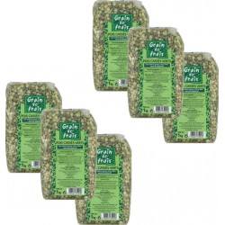 Grain De Frais Lot 6x Pois Cassé Paquet 1Kg les 6 unités de 1.0Kg