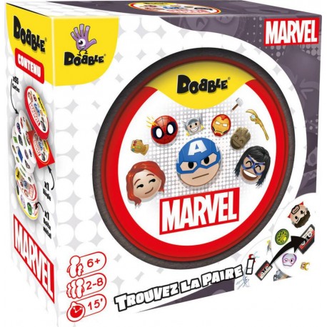 ASMODEE DOBBLE MARVEL EMOJI ECO SLEEVE