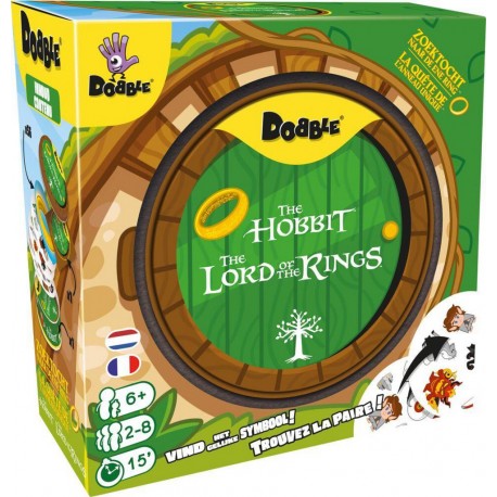 ASMODEE DOBBLE SEIGNEUR DES ANNEAUX