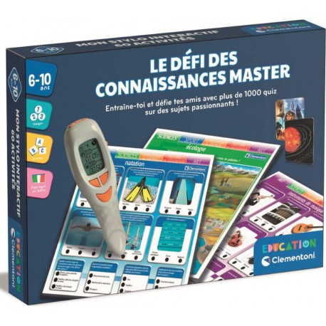 CLEMENTONI LE DEFI DES CONNAISSANCES MASTER