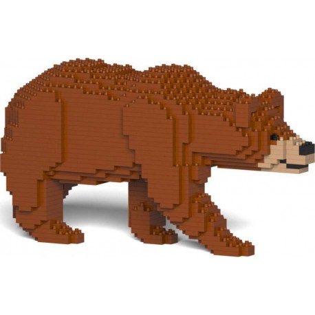 JEKCA BLOCS DE CONSTRUCTION - OURS MARRON