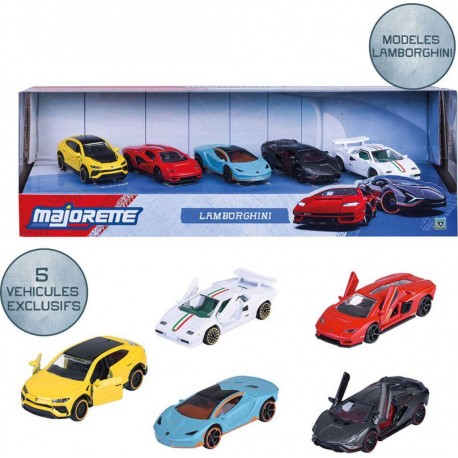 MAJORETTE LAMBORGHINI 5 PIECES GIFTPACK