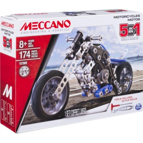 MECCANO MOTO 5 MODELES