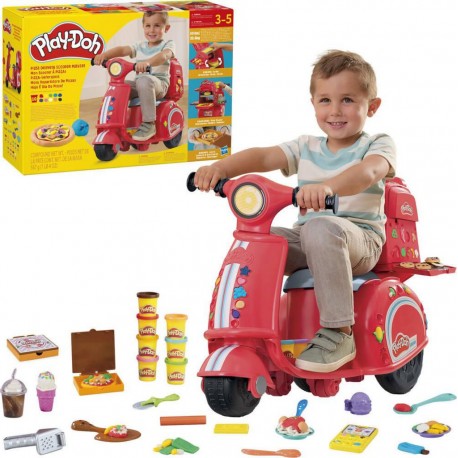 PLAY DOH MON SCOOTER A PIZZAS