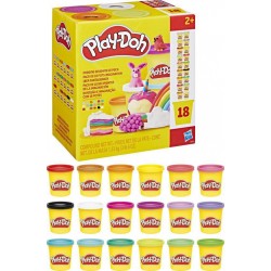 PLAY DOH PLAY-DOH PACK DE 18 POTS IMAGINATION