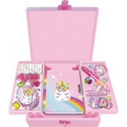 SIDJ COFFRET ECRITURE LICORNE