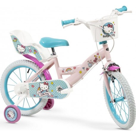SIDJ HELLO KITTY VELO 16 POUCES