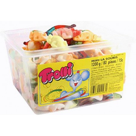 Trolli Mimi la Souris Boîte de 80 pièces