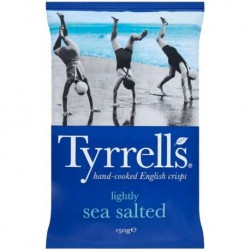 Tyrrell’s Chips Légèrement Salé 150g (lot de 3)