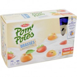 Pom’Potes Brassé Double Parfum (Boîte de 10 gourdes)