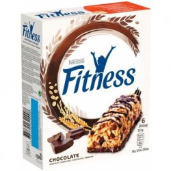 Fitness Barre Chocolat 141g (lot de 3)