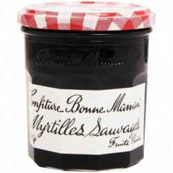 Confiture Bonne Maman Myrtilles Sauvages 370g (lot de 6)