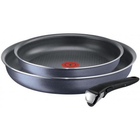 TEFAL Poêles Ingenio Elegance avec poignée amovible 24 / 28cm 