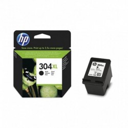 HP Cartouche d’Encre 304 XL 304XL BLACK Noir (lot de 5) N9K08AE