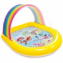 Intex Pool with Rainbow