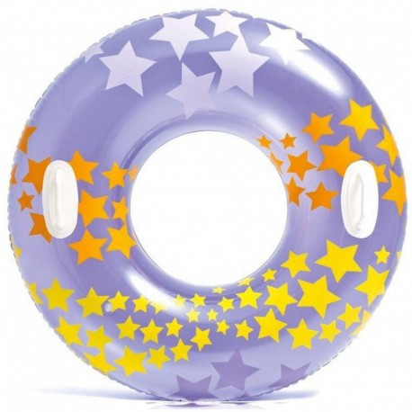 Intex inflatable ring with handles - Star