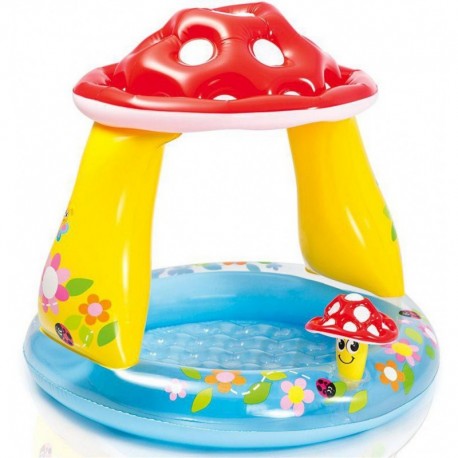 Mushroom Sunshade Inflatable Baby Pool