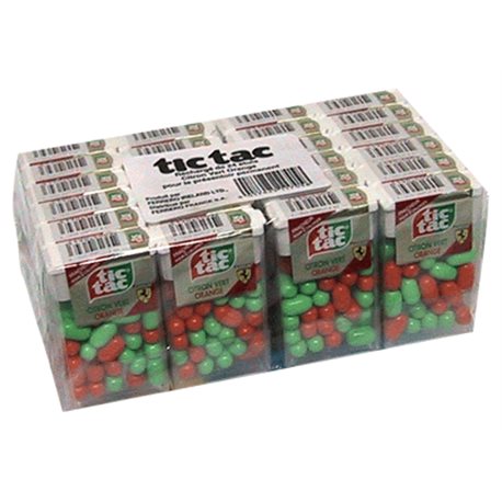 Tic Tac Citron vert / Orange (lot de 4)