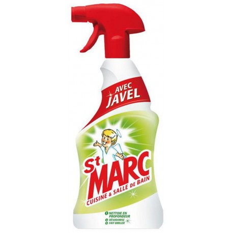 St Marc Pistolet Cuisine & Salle de Bain avec Javel 500ml (lot de 6)