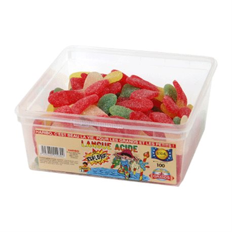 Haribo Langues Acides (lot de 3)