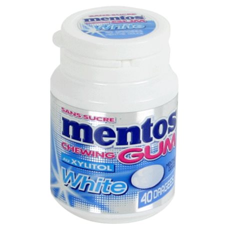 Mentos White Menthe Douce (lot de 20)