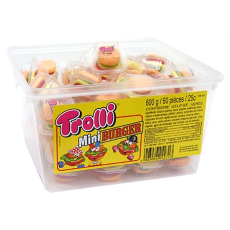 Trolli Mini Burger (lot de 4)