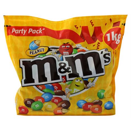 M&M's Peanuts Party Pack (lot de 3)