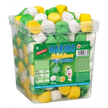 Haribo Chamallow Viva Samba (lot de 3)