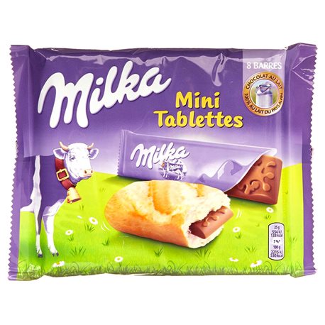 Milka Mini Tablettes (lot de 3)